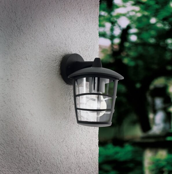 Eglo 93098 - LED Vonkajšie nástenné svietidlo ALORIA 1xE27/8,5W/230V IP44