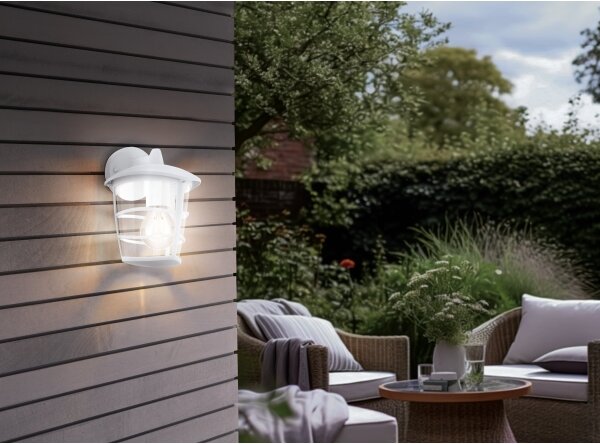 Eglo 93095 - LED Vonkajšie nástenné svietidlo ALORIA 1xE27/8,5W/230V IP44