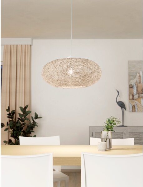 Eglo 93374 - Závesné svietidlo CAMPILO 1xE27/60W/230V