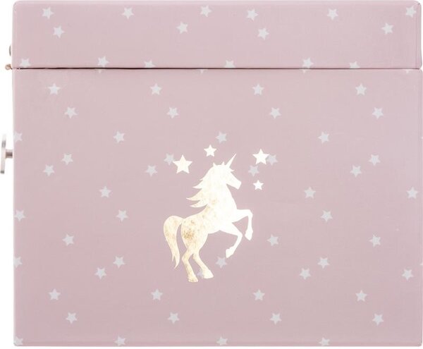 ATMOSPHERA Hrací skříňka pro děti Unicorn růžová