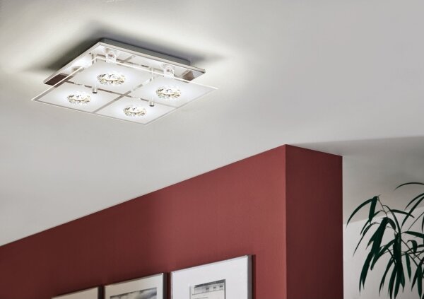Eglo 93783 - LED stropné svietidlo RONCATO 4xGU10/3W/230V