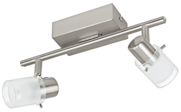 Eglo 93702 - LED bodové svietidlo ORVIETO 1 2xLED/3,3W/230V