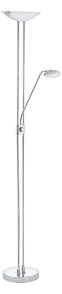 Eglo 93875 - LED stmievateľná lampa BAYA 1 LED/20W + LED/2,5W lesklý chróm