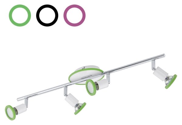 Eglo 94173 - LED bodové svietidlo MODINO 4xGU10/3W/230V