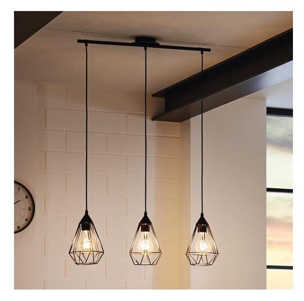 Eglo 94189 - Luster TARBES 3xE27/60W/230V