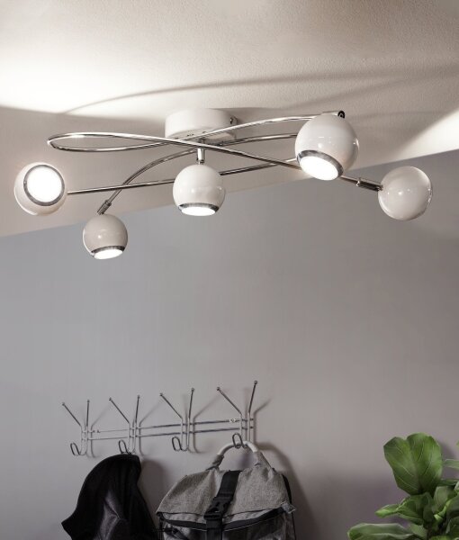Eglo 94252 - LED Bodové svietidlo LOCANDA 5xGU10-LED/3W/230V