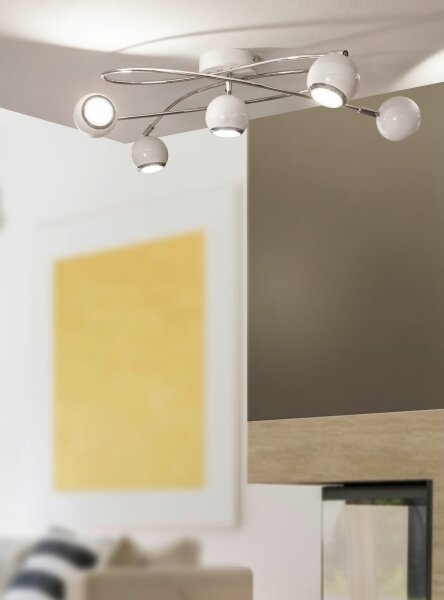 Eglo 94252 - LED Bodové svietidlo LOCANDA 5xGU10-LED/3W/230V