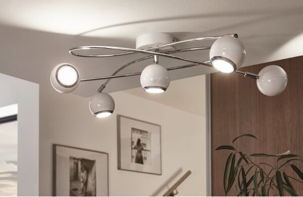 Eglo 94252 - LED Bodové svietidlo LOCANDA 5xGU10-LED/3W/230V