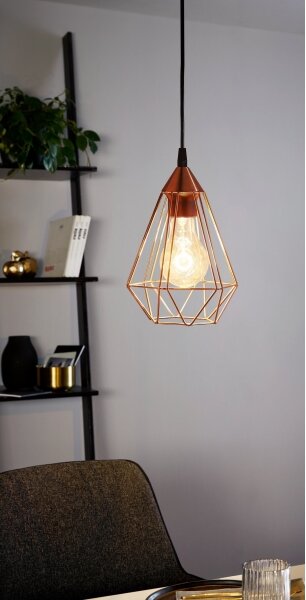 Eglo 94193 - Luster TARBES 1xE27/60W/230V