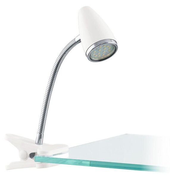Eglo 94329 - LED Lampa so štipcom RICCIO 1xGU10-LED/3W/230V
