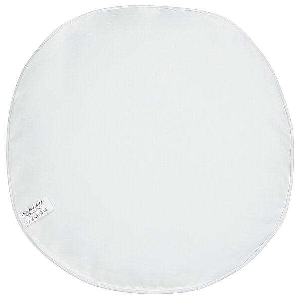 Sada 2 záhradných vankúšov viacfarebná polyester ⌀ 40 cm vzor listov moderný štýl vonkajšie dekorácie vodoodolné