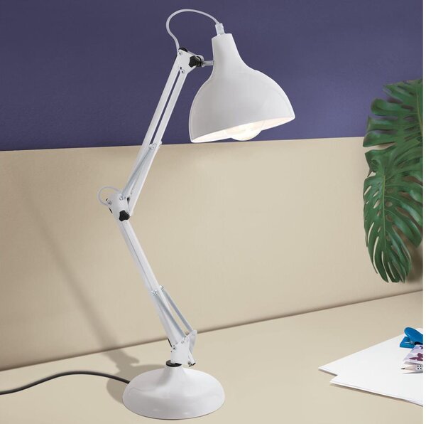 Eglo 94699 - Stolná lampa BORGILLIO 1xE27/40W/230V