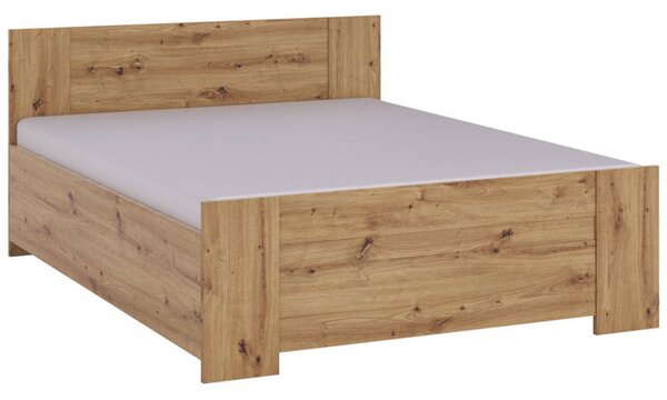 Manželská posteľ 160x200 CORTLAND - dub artisan