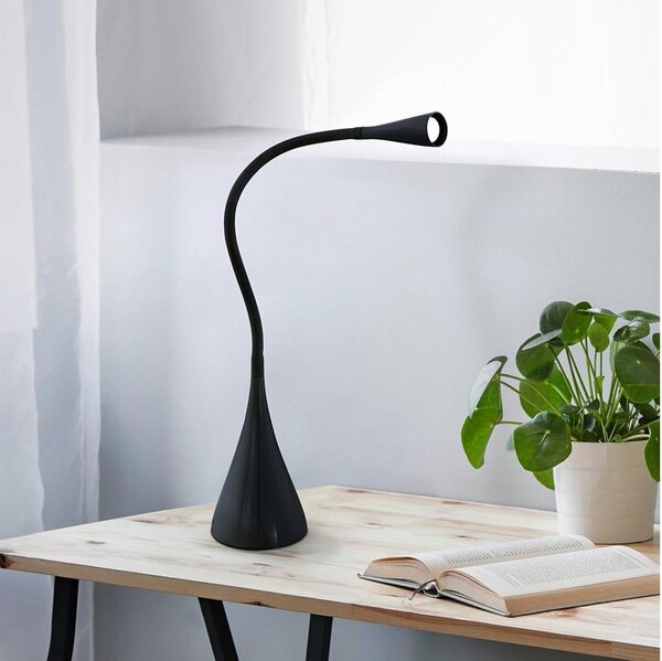 Eglo 64975 - LED Stmievateľná stolná lampa SNAPORA PRO LED/3,5W/230V 3000K čierna