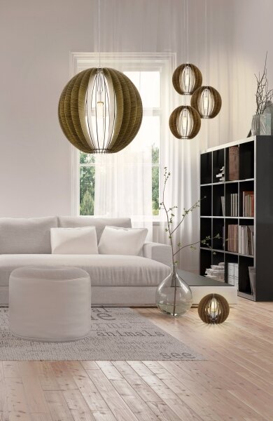 Eglo 94636 - Luster COSSANO 1xE27/60W/230V