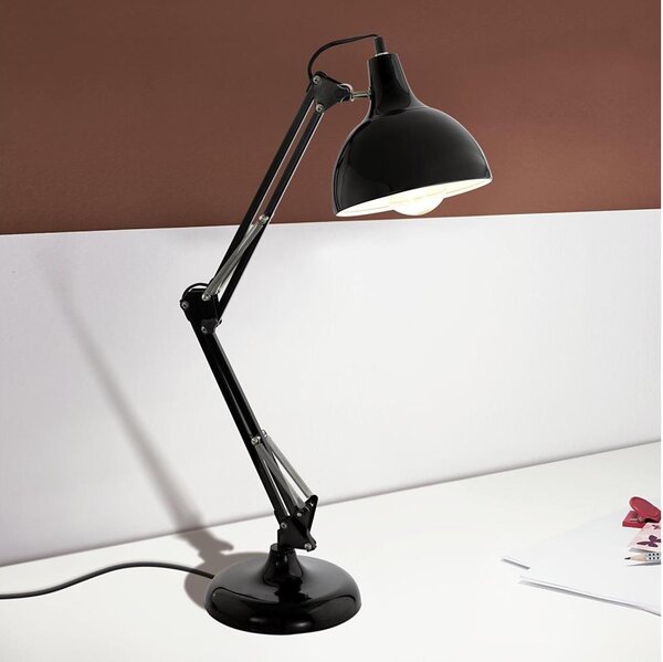 Eglo 94697 - Stolná lampa BORGILLIO 1xE27/40W/230V