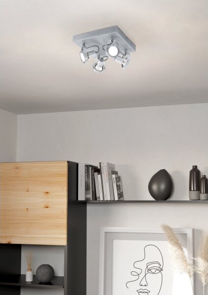 Eglo 94645 - LED Bodové svietidlo NOVORIO 4xGU10-LED/5W/230V