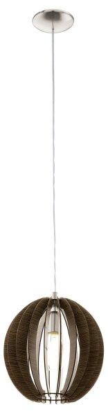 Eglo 94635 - Luster COSSANO 1xE27/60W/230V