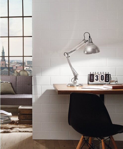 Eglo 94702 - Stolná lampa BORGILLIO 1xE27/40W/230V