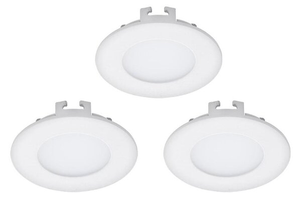 Eglo 94732 - SADA 3x LED zapustené stropné svietidlo FUEVA 1 1xLED/2,7W/230V