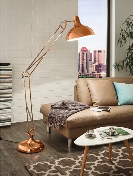 Eglo 94705 - Stojaca lampa BORGILLIO 1xE27/60W/230V