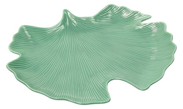 Servírovací podnos Jungle Leaves 35 cm svetlozelený