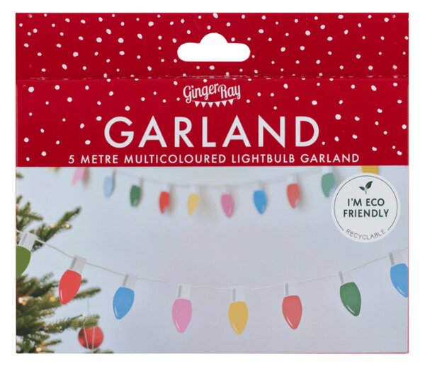 Vianočná girlanda FESTIVE LIGHTS 5 m, farebná