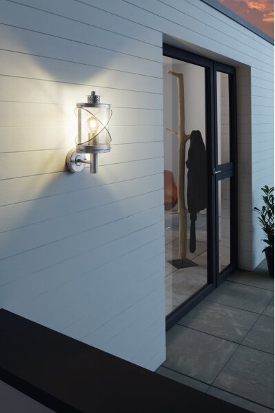 Eglo 94865 - Vonkajšie svietidlo HILBURN 1xE27/60W/230V IP44