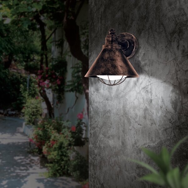 Eglo 94858 - Vonkajšie svietidlo BARROSELA 1xE27/40W/230V IP44