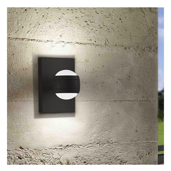 Eglo 94848 - LED vonkajšie svietidlo SESIMBA 2xLED/3,7W/230V IP44