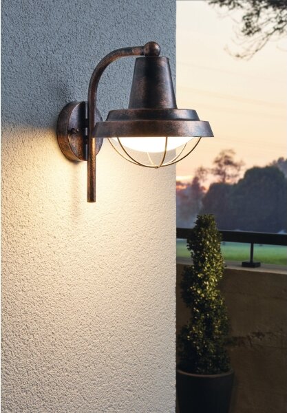 Eglo 94838 - LED Vonkajšie svietidlo COLINDRES 1xE27/8,5W/230V IP44