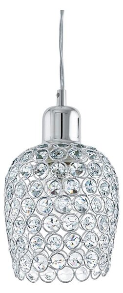 Eglo 94896 - Krištáľový luster BONARES 1 1xE27/60W/230V