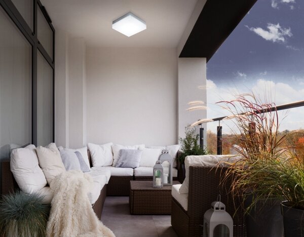 Eglo 94871 - Vonkajšie stropné svietidlo SONELLA LED/8,2W/230V IP44