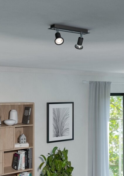 Eglo 94964 - LED Bodové svietidlo SARRIA 2xGU10-LED/5W/230V