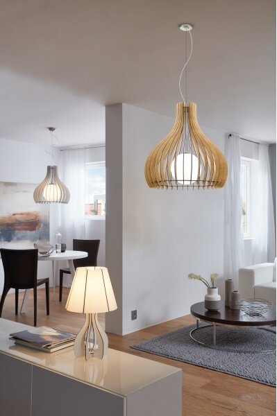 Eglo 94951 - Stolná lampa COSSANO 1xE27/60W/230V