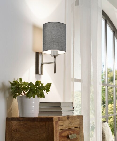 Eglo 94926 - Nástenné svietidlo PASTERI 1xE27/60W/230V