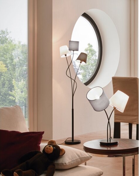 Eglo 94995 - Stojaca lampa MARONDA 3xE14/40W/230V