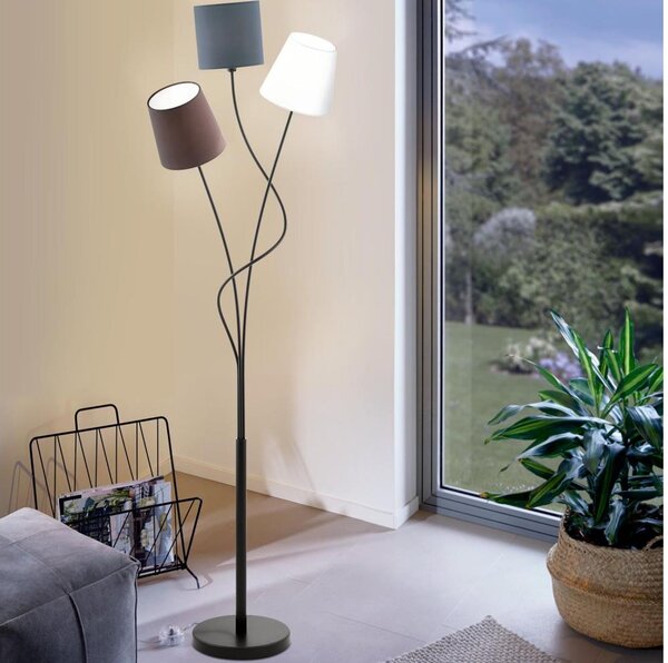 Eglo 94995 - Stojaca lampa MARONDA 3xE14/40W/230V