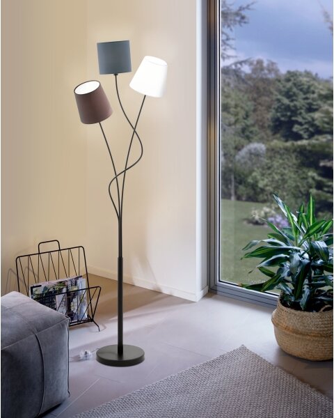 Eglo 94995 - Stojaca lampa MARONDA 3xE14/40W/230V