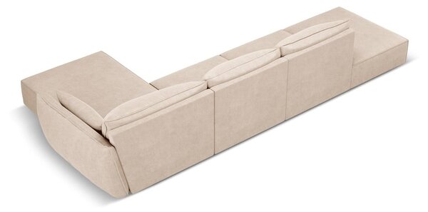 Béžová rohová pohovka (pravý roh) Vanda - Mazzini Sofas