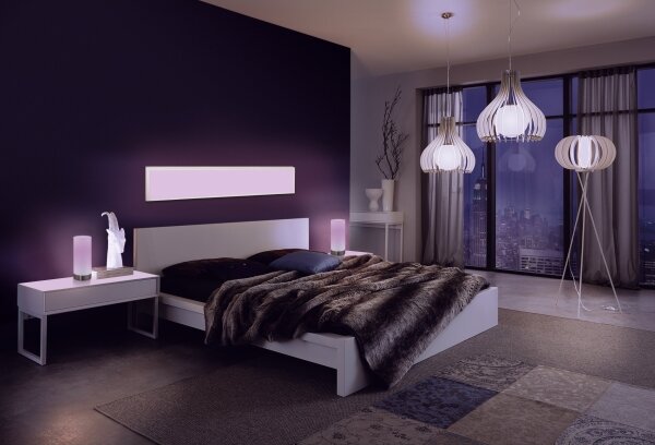 Eglo 95118 - Stmievateľná stolná lampa PASTERI 1xE27/40W/230V