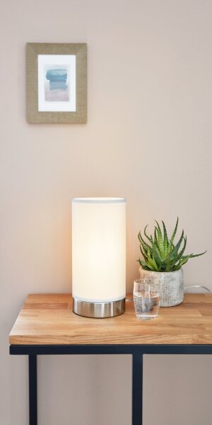 Eglo 95118 - Stmievateľná stolná lampa PASTERI 1xE27/40W/230V