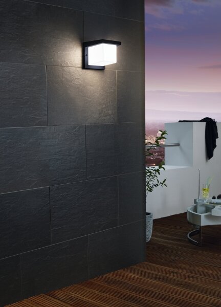 Eglo 95097 - Vonkajšie nástenné svietidlo DESELLA 1 LED/10W/230V