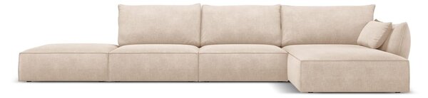 Béžová rohová pohovka (pravý roh) Vanda - Mazzini Sofas