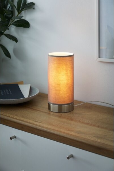 Eglo 95122 - Stmievateľná stolná lampa PASTERI 1xE27/40W/230V