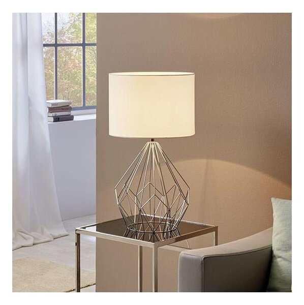 Eglo 95187 - Stolná lampa PEDREGAL 1xE27/60W/230V