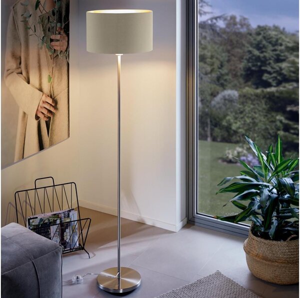 Eglo 95171 - Stojacia lampa MASERLO 1xE27/60W/230V