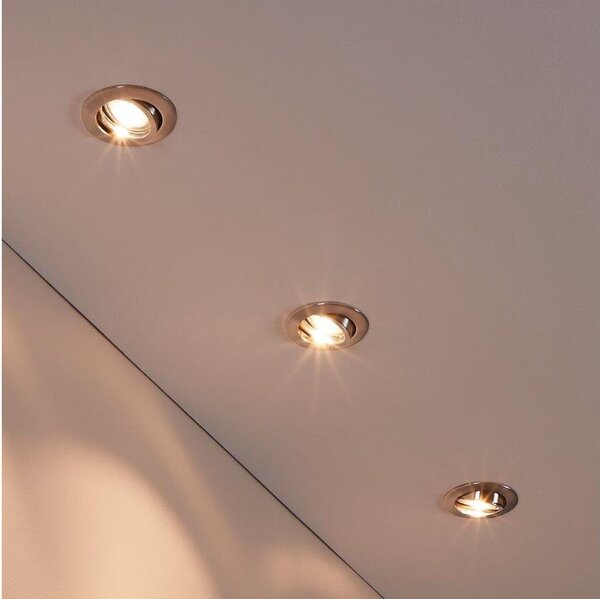 Eglo 95359 - SADA 3x LED zapustené stropné svietidlo TEDO 3xGU10-LED/5W/230V