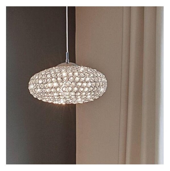 Eglo 95286 - Luster na lanku CLEMENTE 1xE27/60W/230V