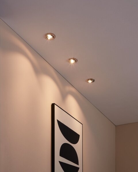 Eglo 95359 - SADA 3x LED zapustené stropné svietidlo TEDO 3xGU10-LED/5W/230V